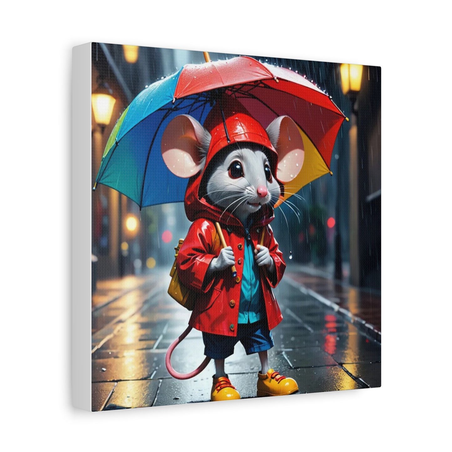 Mouse in the Rain Art