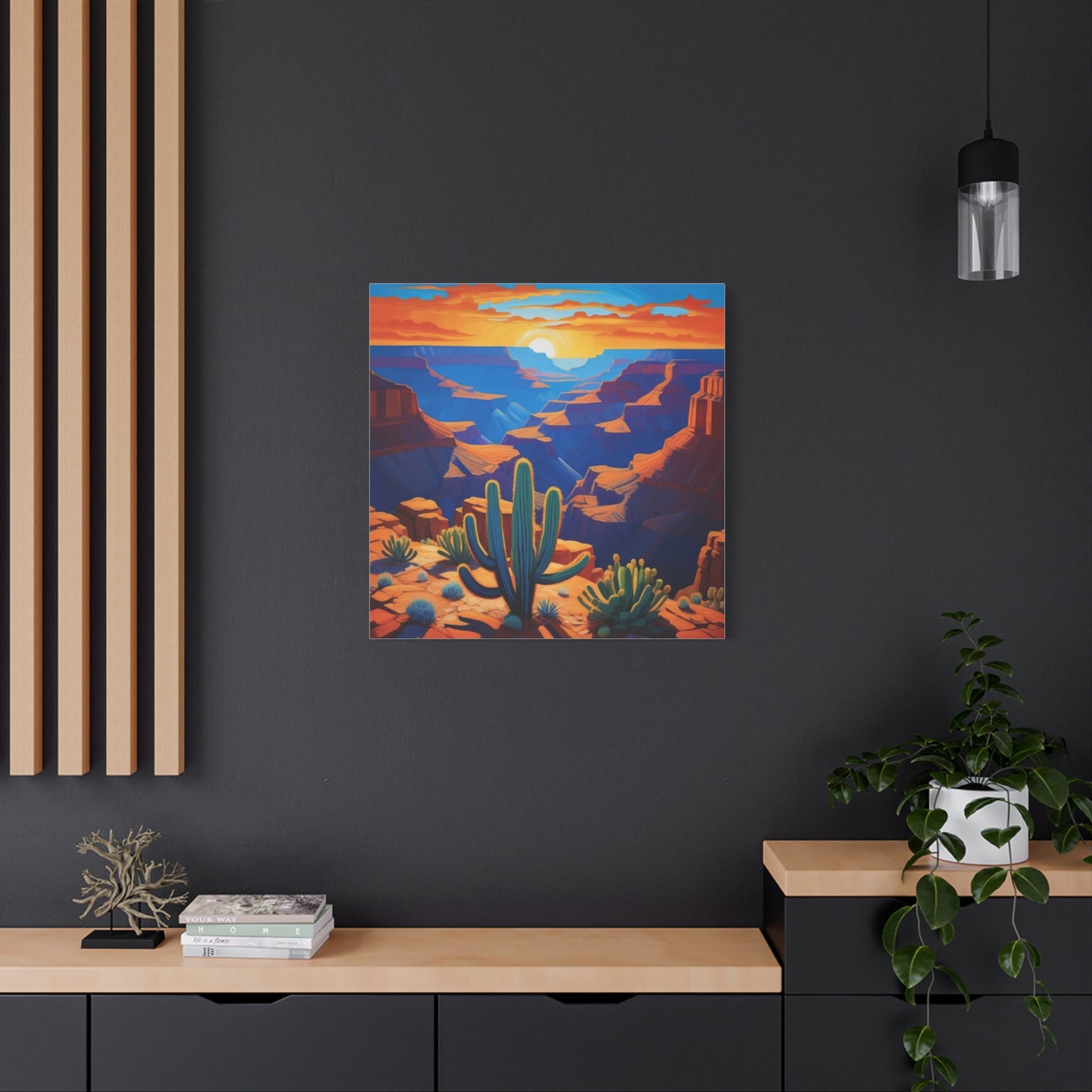 Canvas Print - Grand Canyon Abstract Art 4