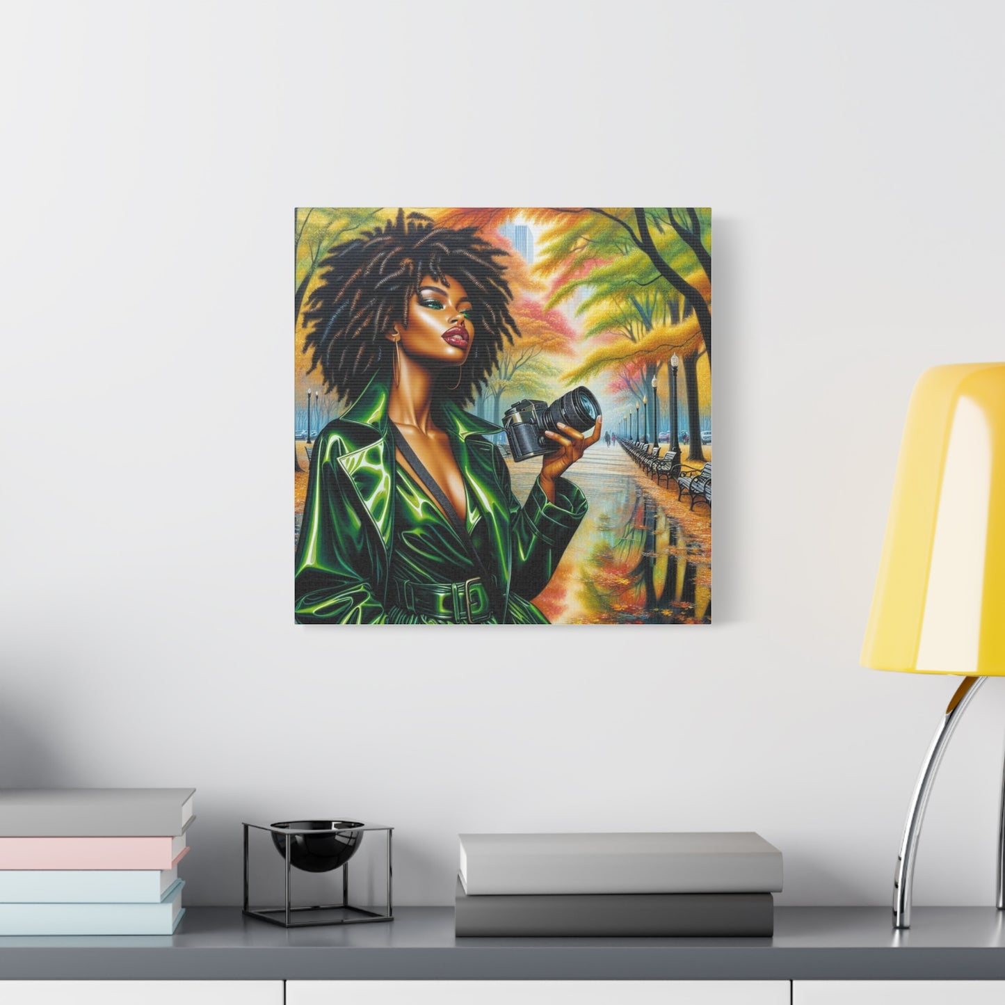 Beautiful Black Woman Canvas Art