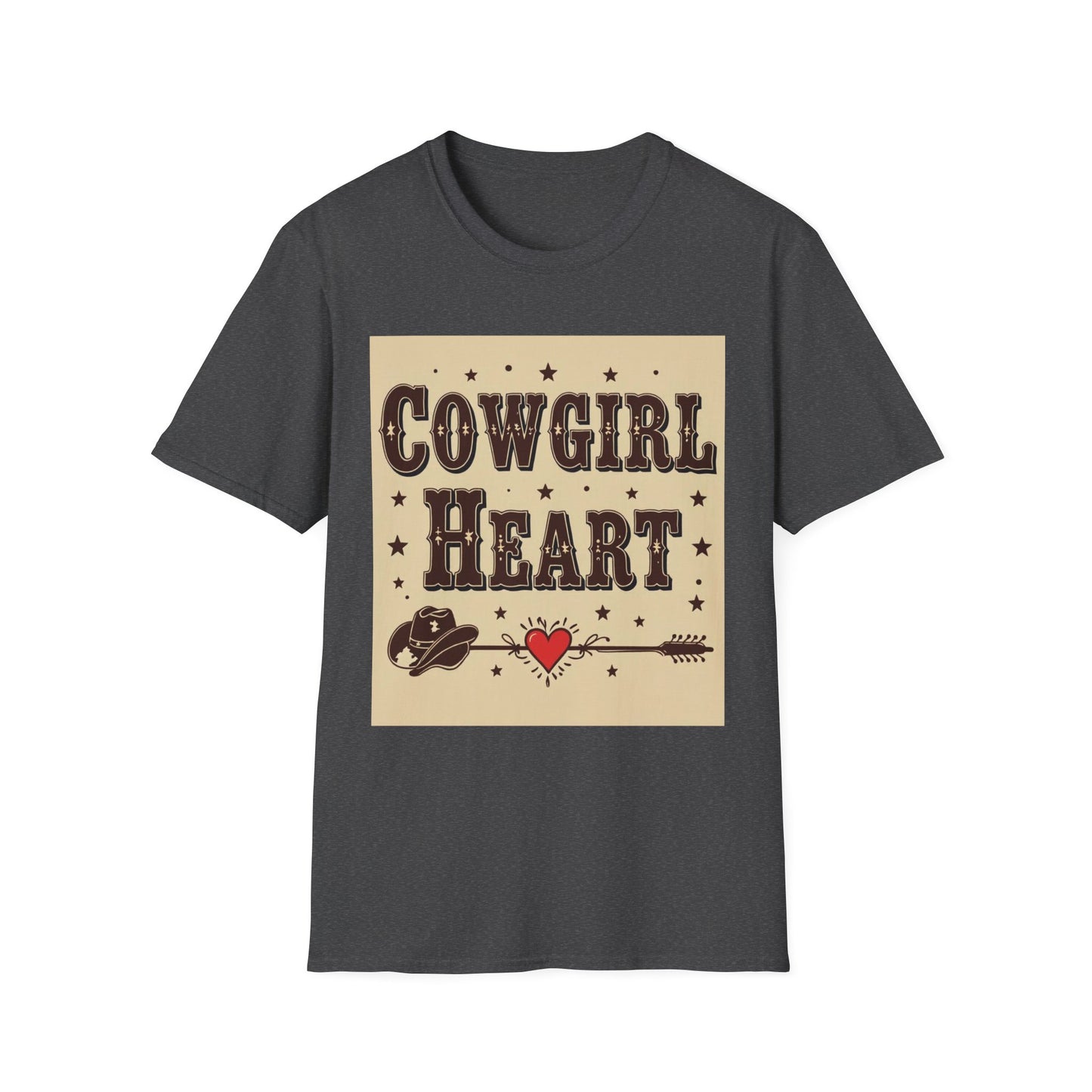 Cowgirl Heart Western Boho, Unisex T-Shirt,