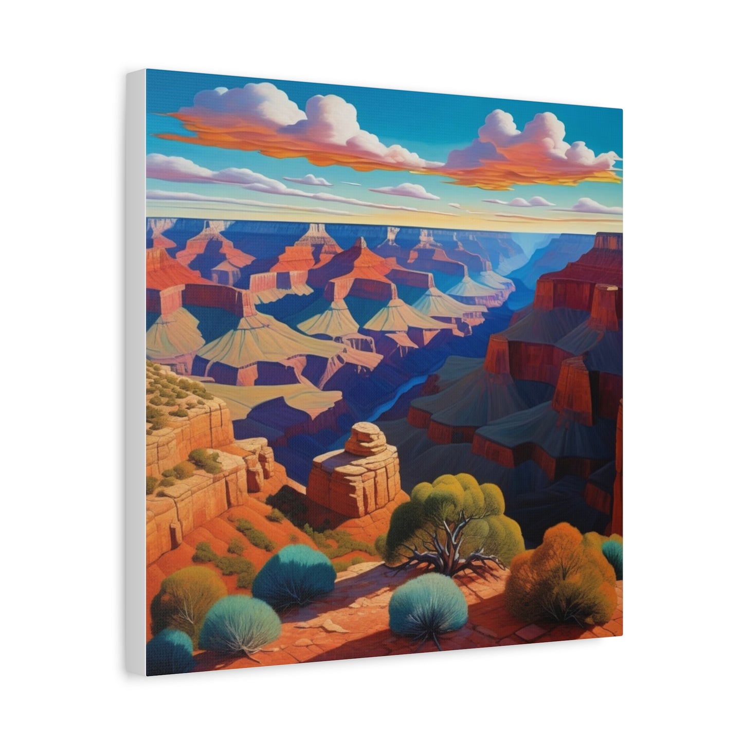 Canvas Print - Grand Canyon Abstract Art 3