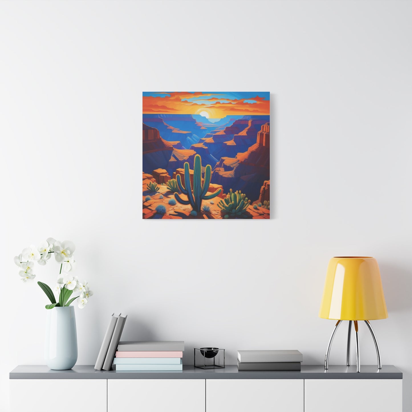 Canvas Print - Grand Canyon Abstract Art 4