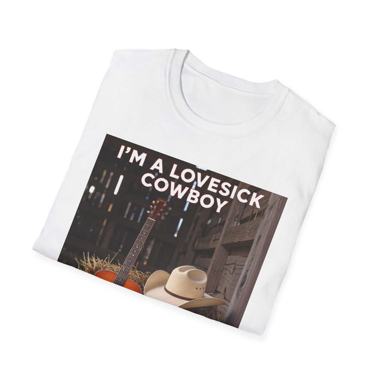I'm a Lovesick Cowboy Western Boho, Unisex T-Shirt,