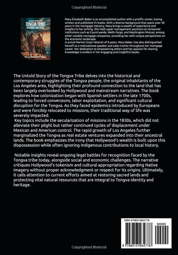 THE UNTOLD HISTORY OF THE TONGVA TRIBE: HOLLYWOOD'S DIRTY SECRET