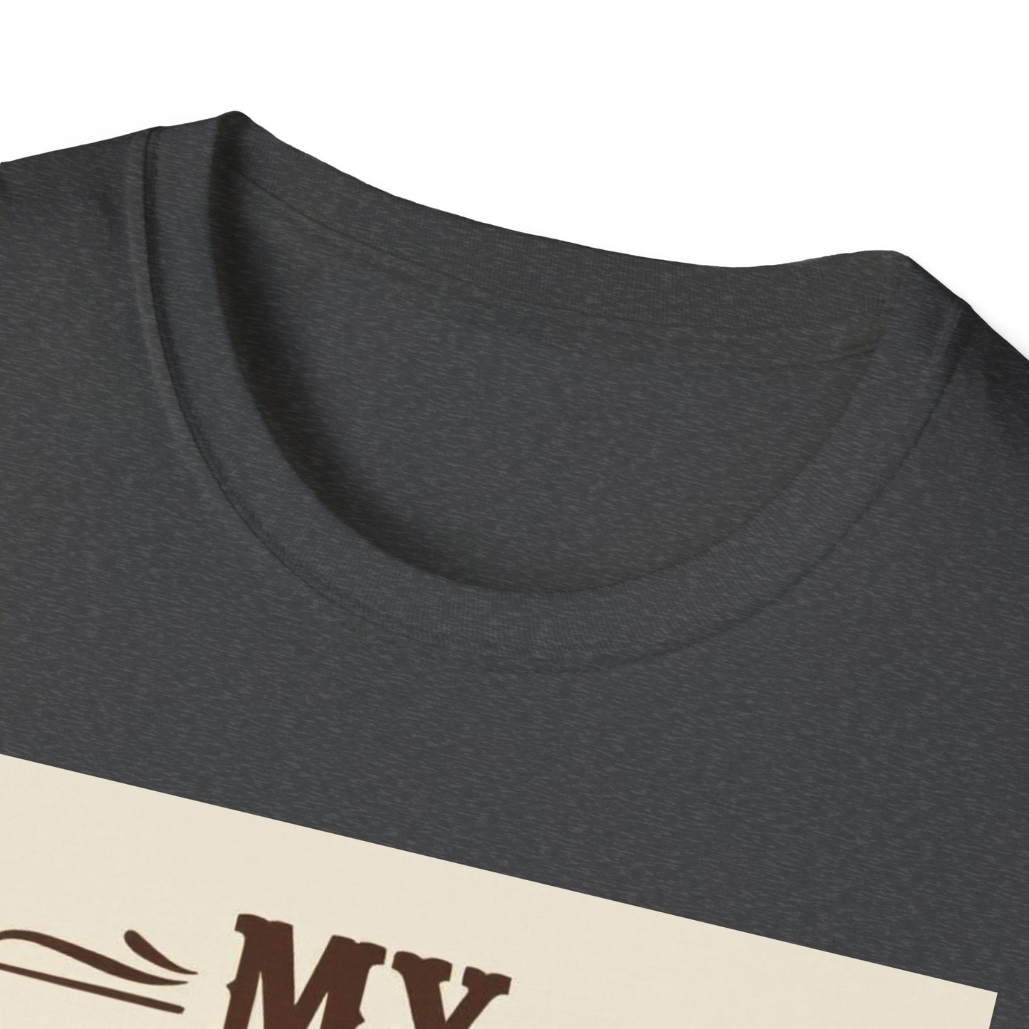 My Barstool Makes Me Feel Warm and Safe Western Boho, Unisex T-Shirt,