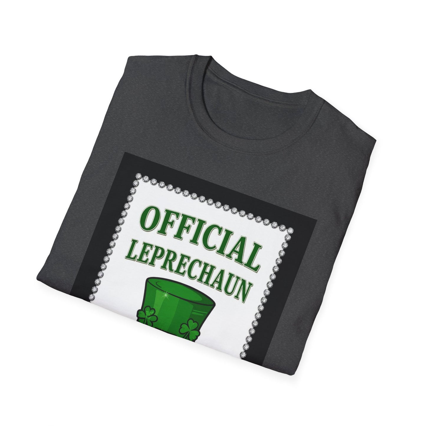 Official Leprechaun Wrangler... Saint Patty's Day Funny T-Shirt — St. Patrick's Day Humor Tee