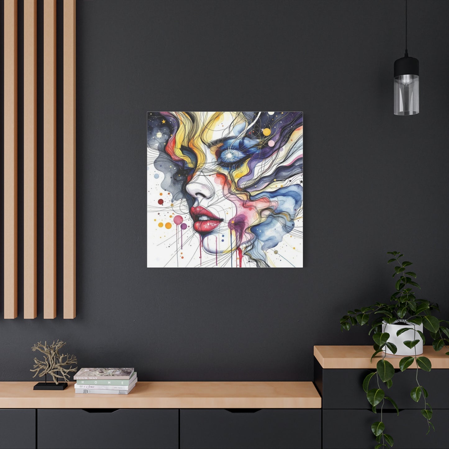 Abstract Lady Art