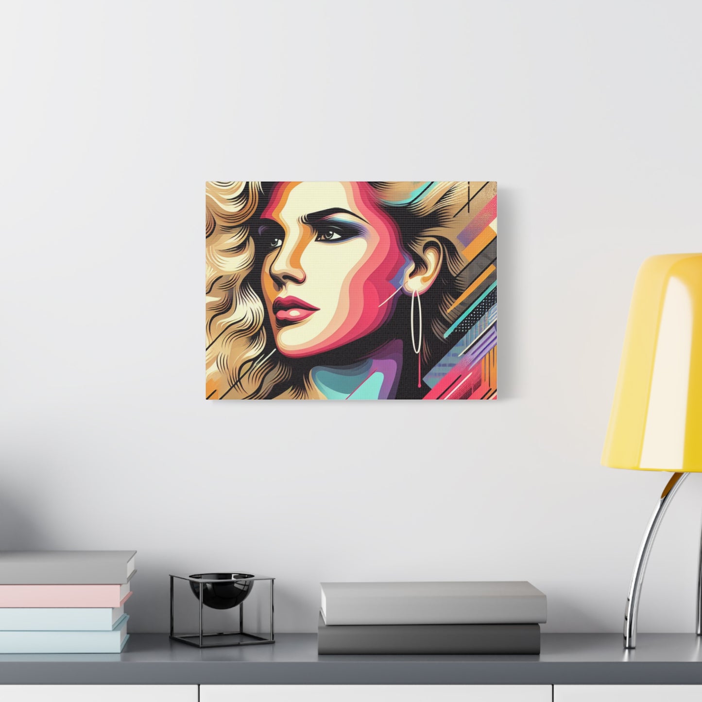 Pretty Woman Abstract Art
