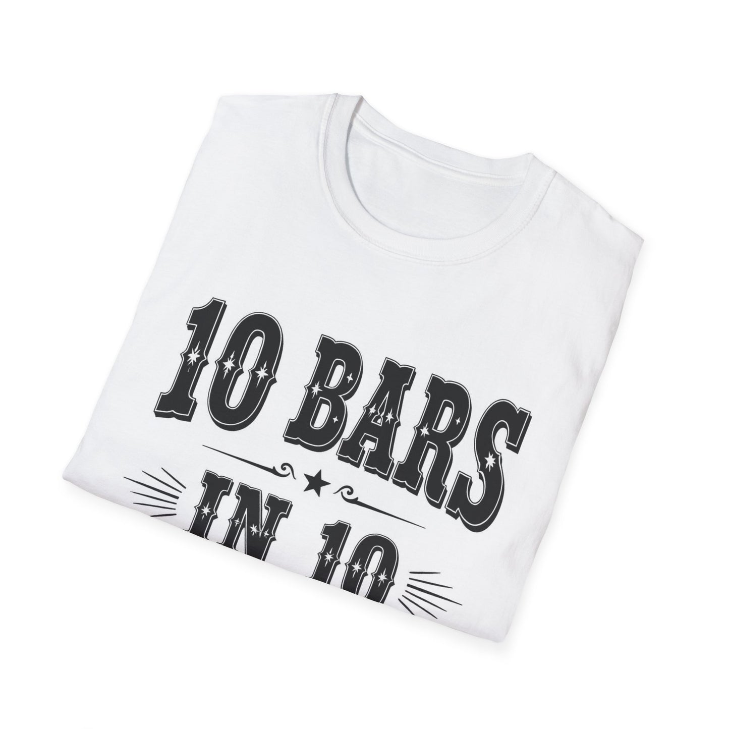 10 bars In 10 Days Western Boho, Unisex T-Shirt,