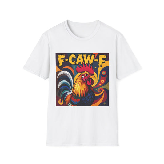 F-CAW-F Rooster Western Boho, Unisex T-Shirt,