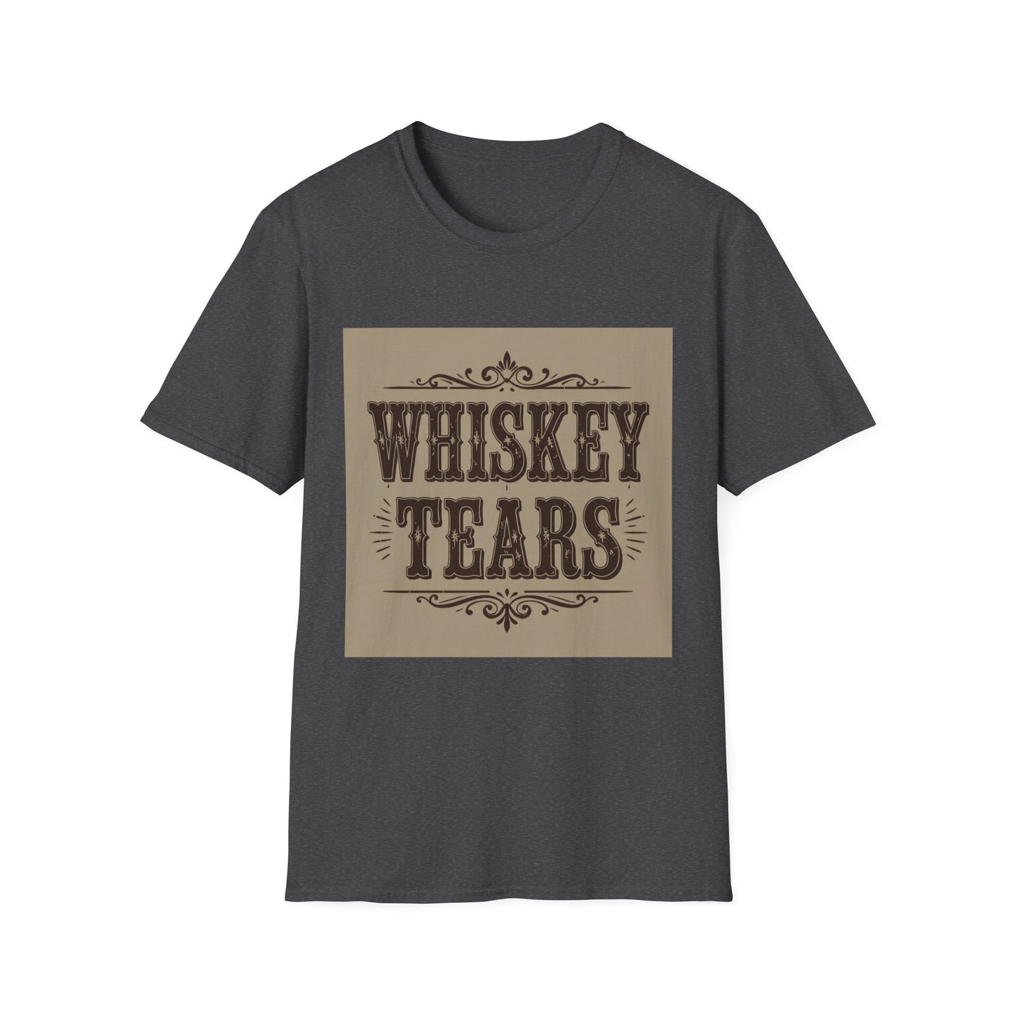 Whiskey Tears Western Boho, Unisex T-Shirt,