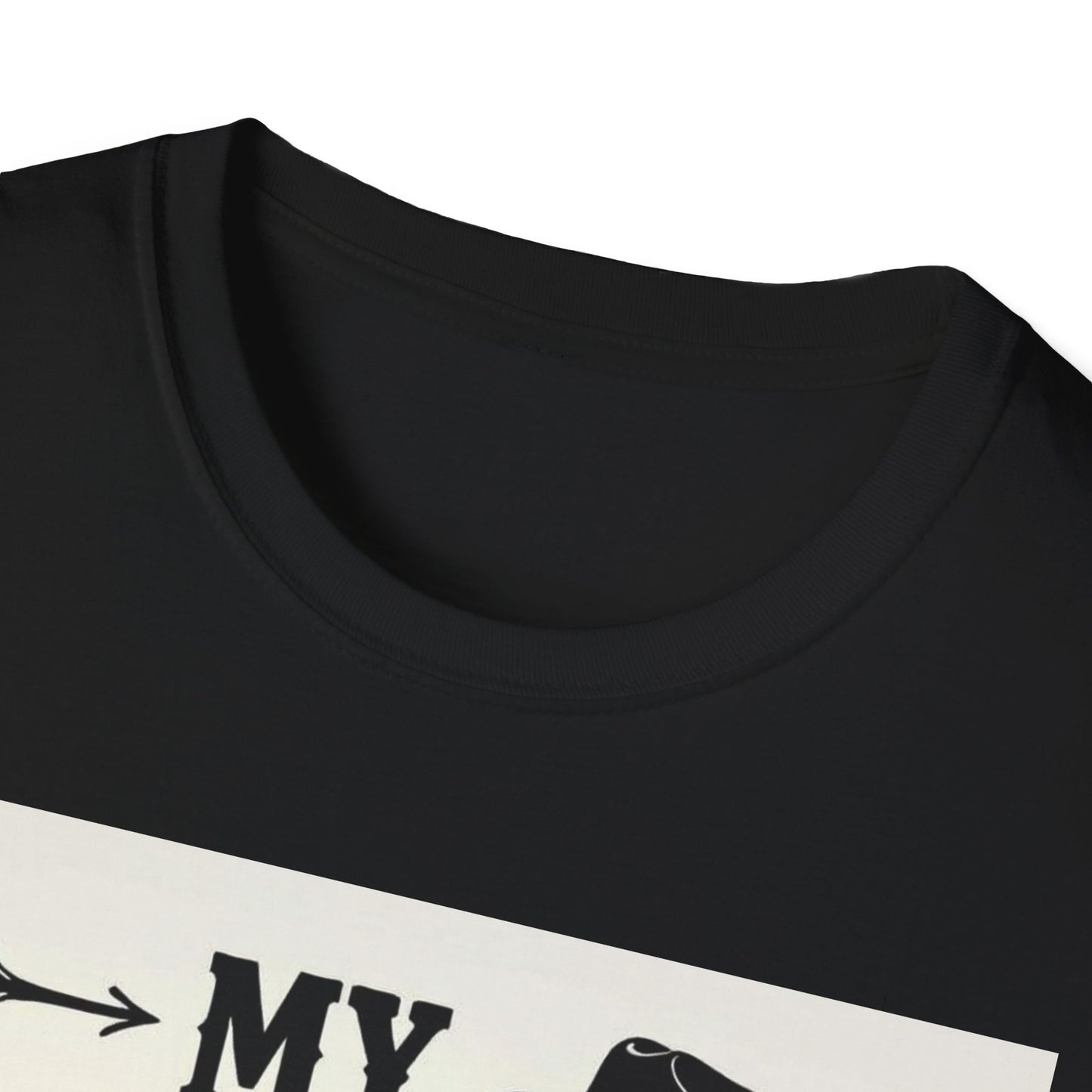 My Barstool Makes Me Feel Warm and Safe Western Boho, Unisex T-Shirt,