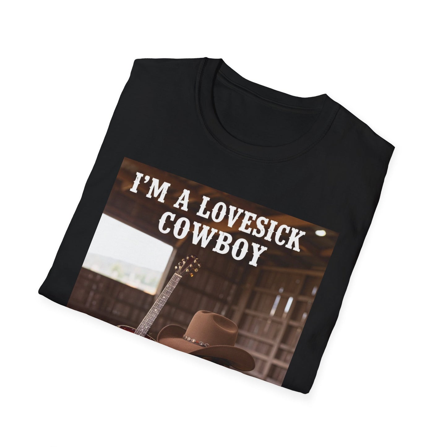 I'm a Lovesick Cowboy Western Boho, Unisex T-Shirt,