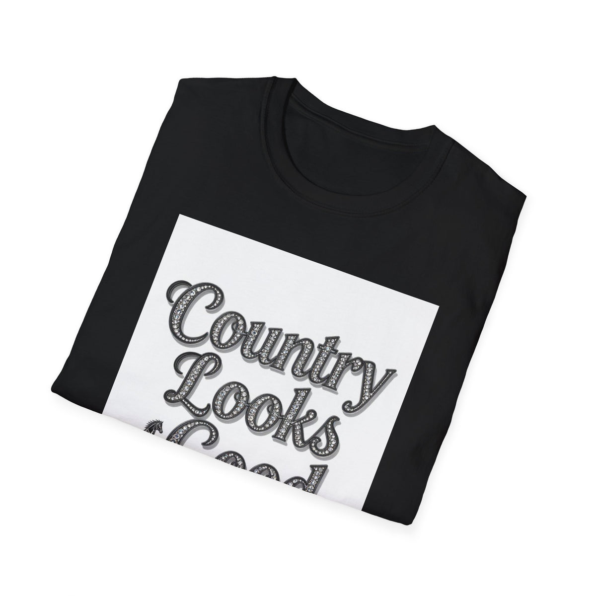 Country Looks Good On Me Western Boho, Unisex T-Shirt,