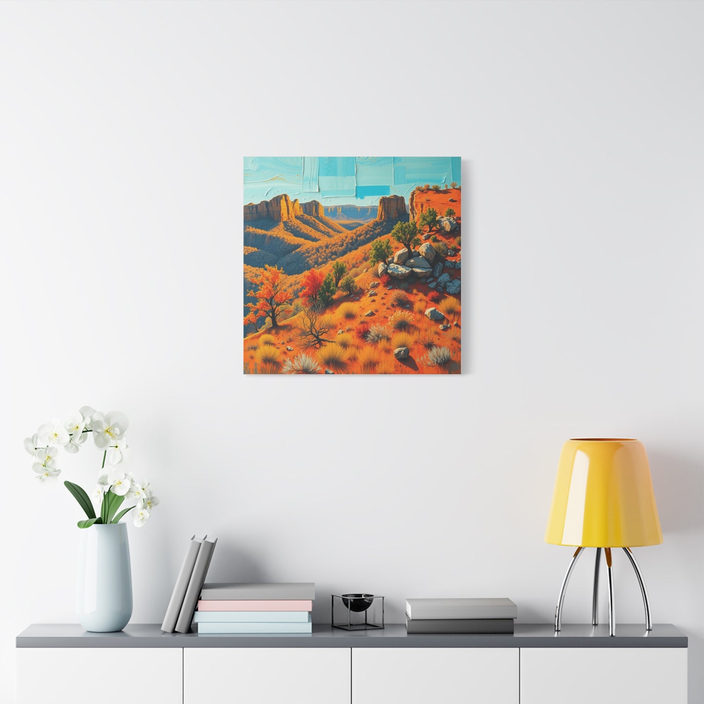 Canvas Print -Abstract 3 Southwest Landscape Wall Art
