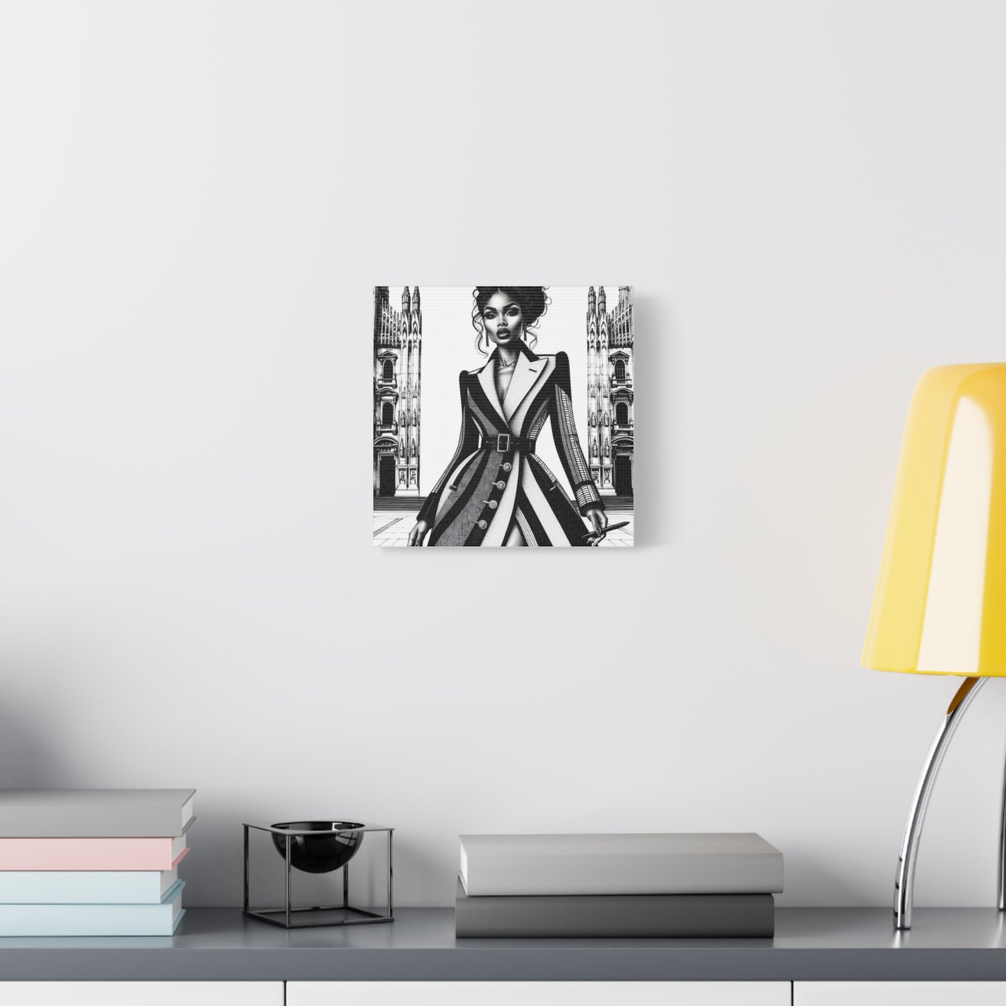 Beautiful Black Woman Canvas Art