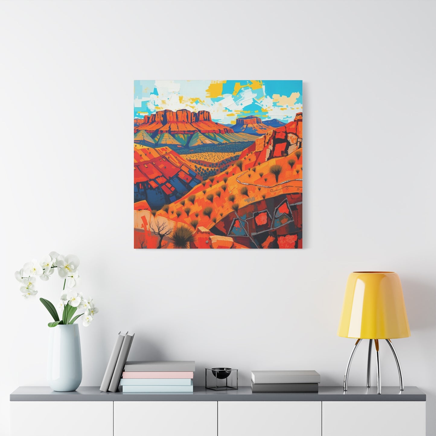 Canvas Wall Art - Abstract 2 Black Hills Scenic