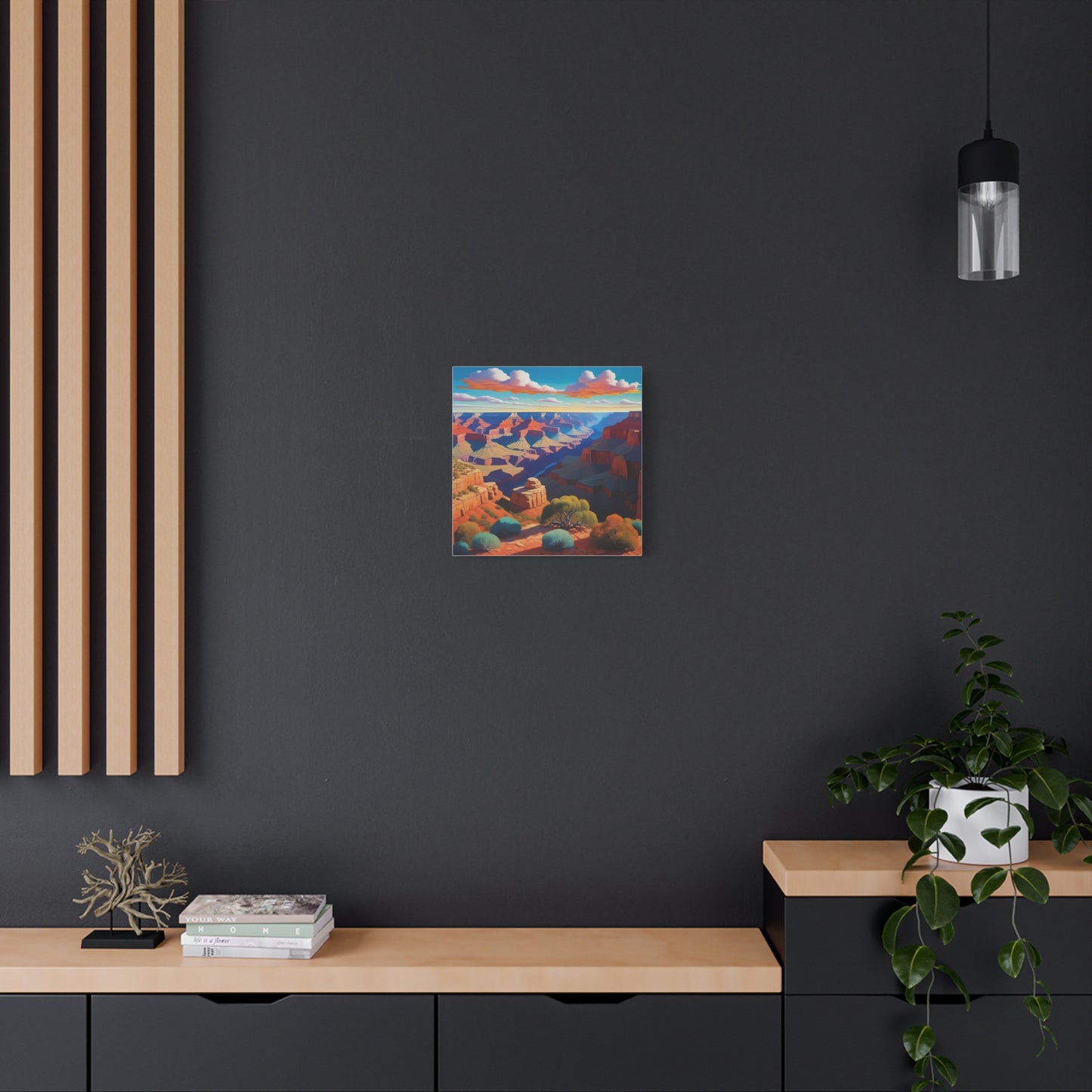 Canvas Print - Grand Canyon Abstract Art 3