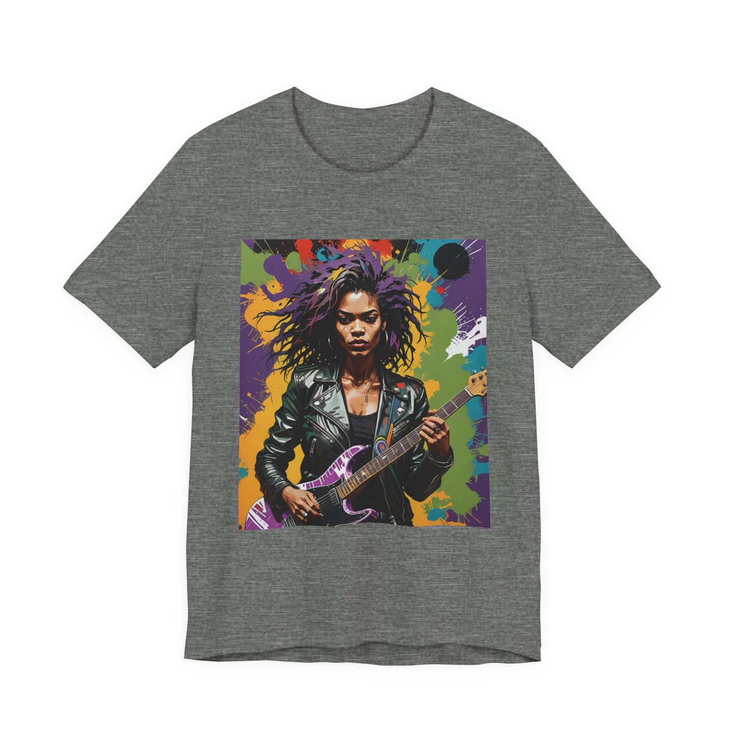 Female Rocker Abstract T-Shirt 2