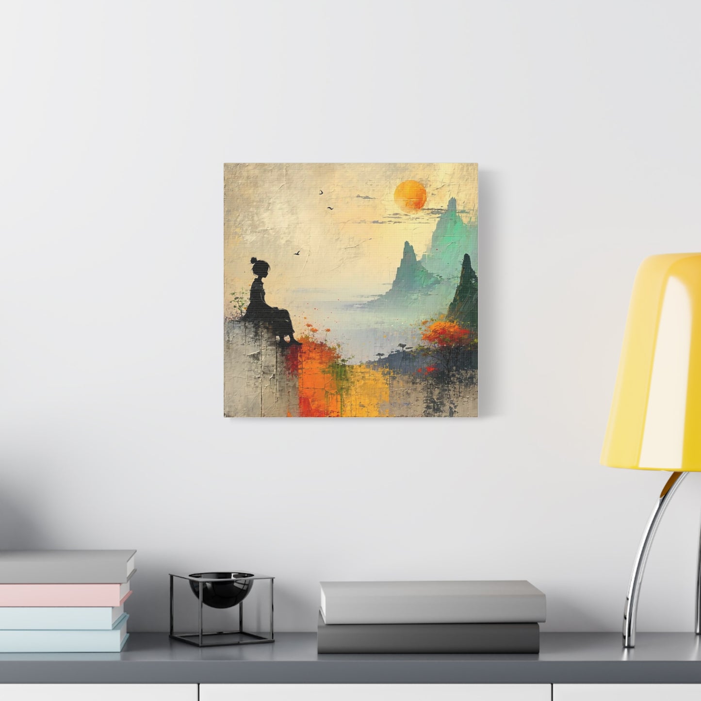 Mountain View Abstract Art
