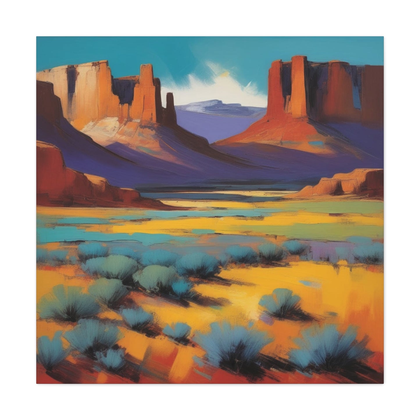 Canvas Print -Southwest Landscape Wall Art