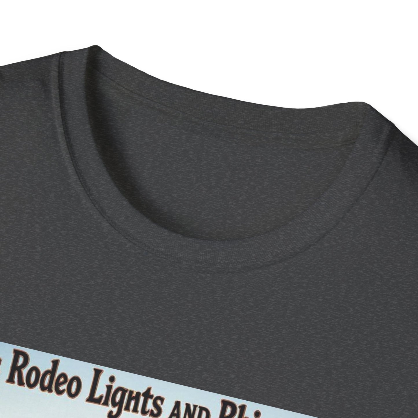Vegas Rodeo Lights and Rhinestones Western Boho, Unisex T-Shirt,
