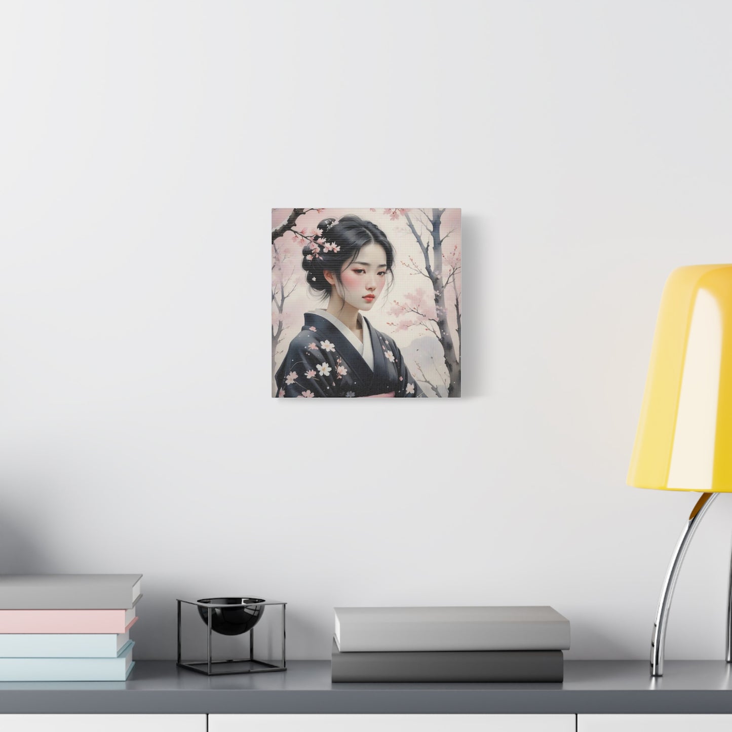 Beautiful Woman Asian Abstract Art