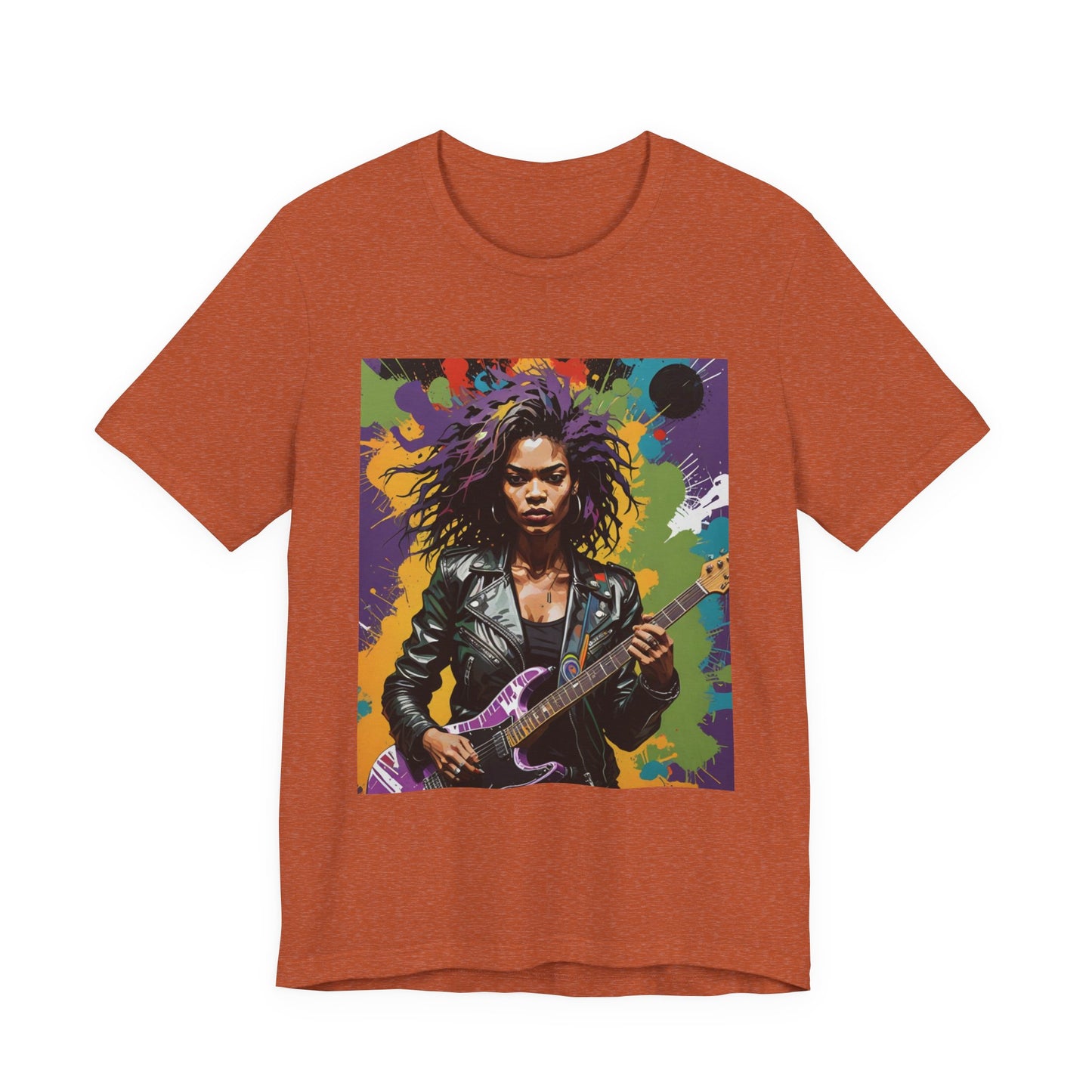 Female Rocker Abstract T-Shirt 2