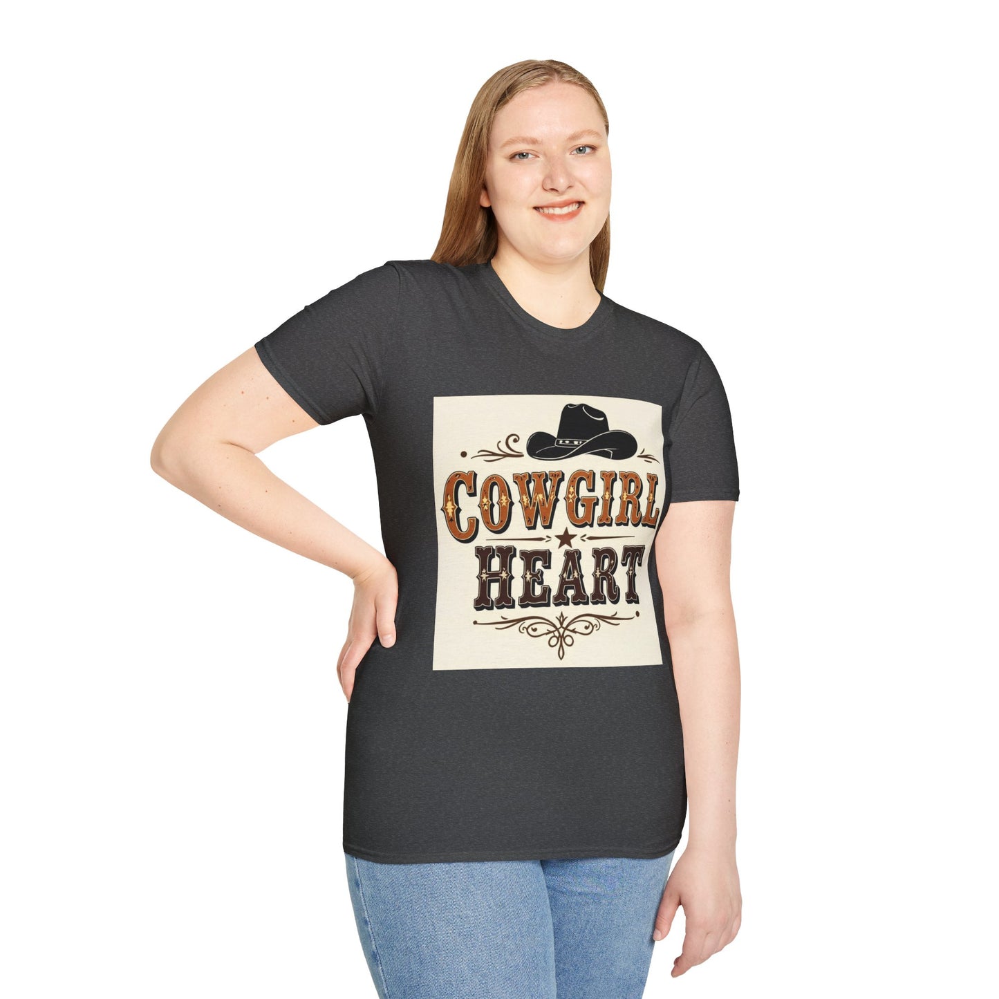 Cowgirl Heart Western Boho, Unisex T-Shirt,