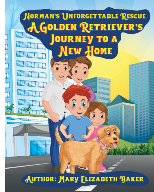 Norman's Unforgettable Rescue: A Golden Retriever's Journey To New Home