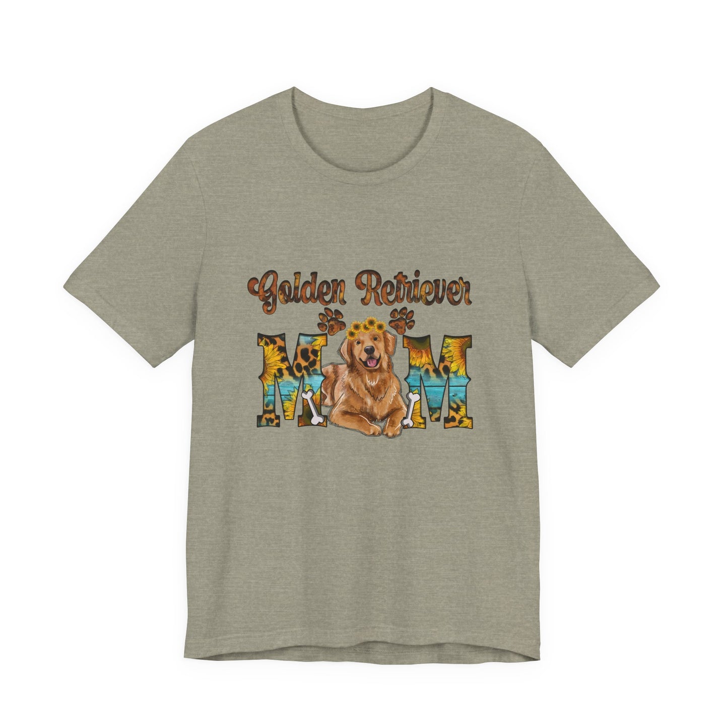 Golden Retriever  Mom T-Shirt