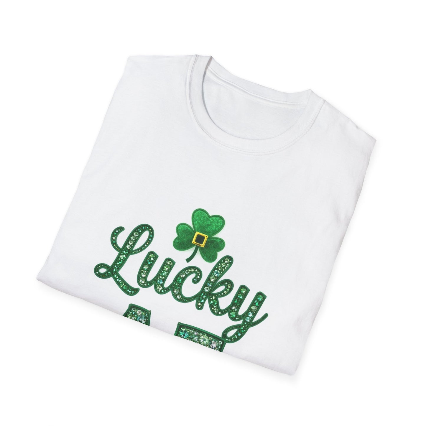Lucky AF.. Saint Patty's Day Funny T-Shirt — St. Patrick's Day Humor Tee