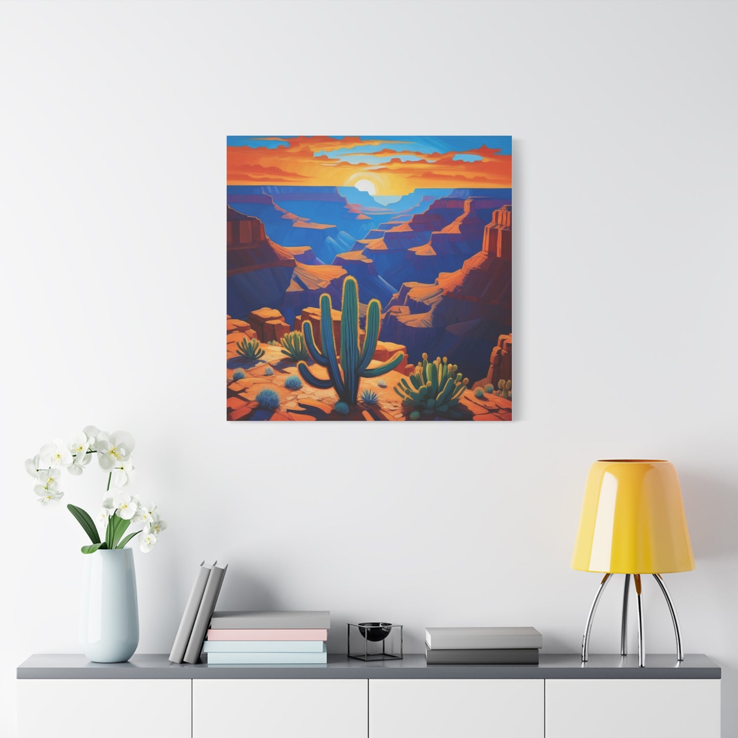 Canvas Print - Grand Canyon Abstract Art 4