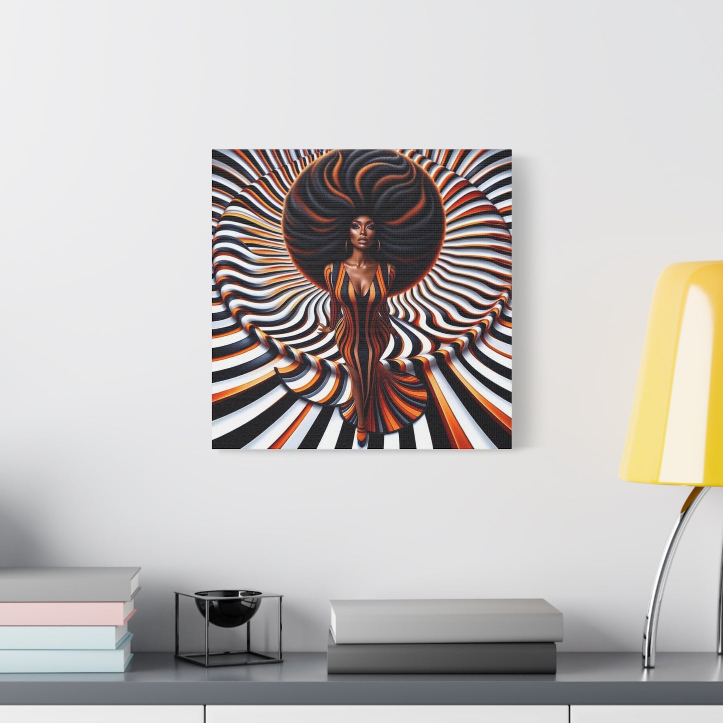 Beautiful Black Woman Canvas Art