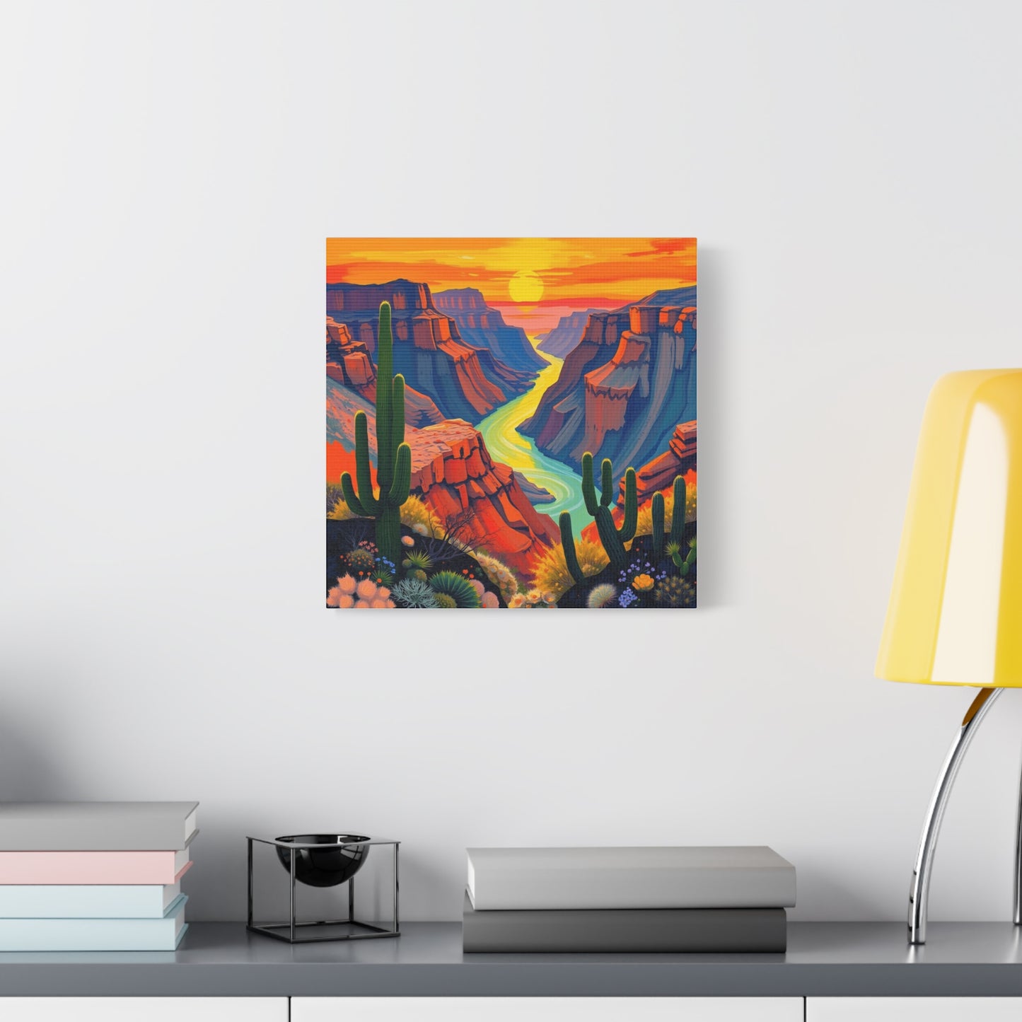 Canvas Print - Grand Canyon Abstract Art 1