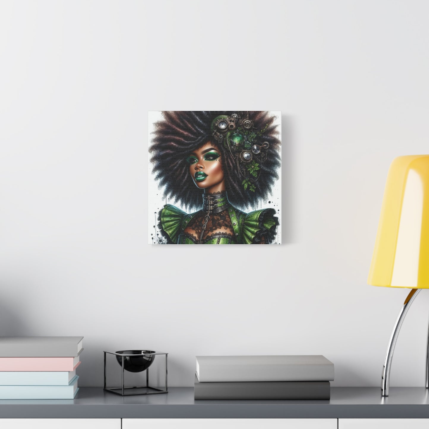 Beautiful Black Woman Canvas Art