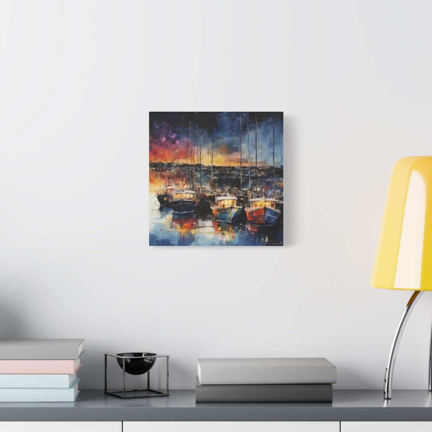 Twilight in Barbados Abstract Art