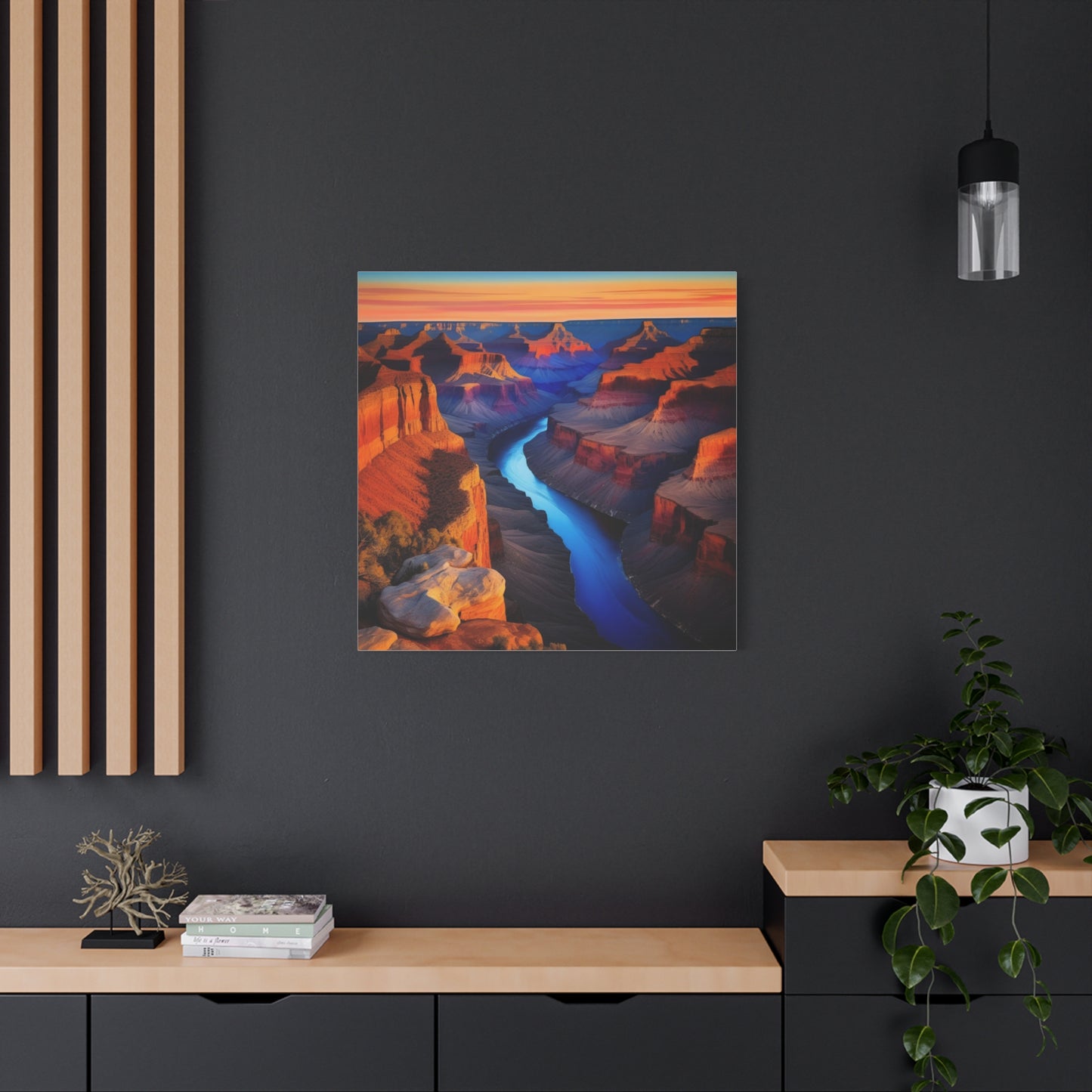 Canvas Print - Grand Canyon Abstract Art 5
