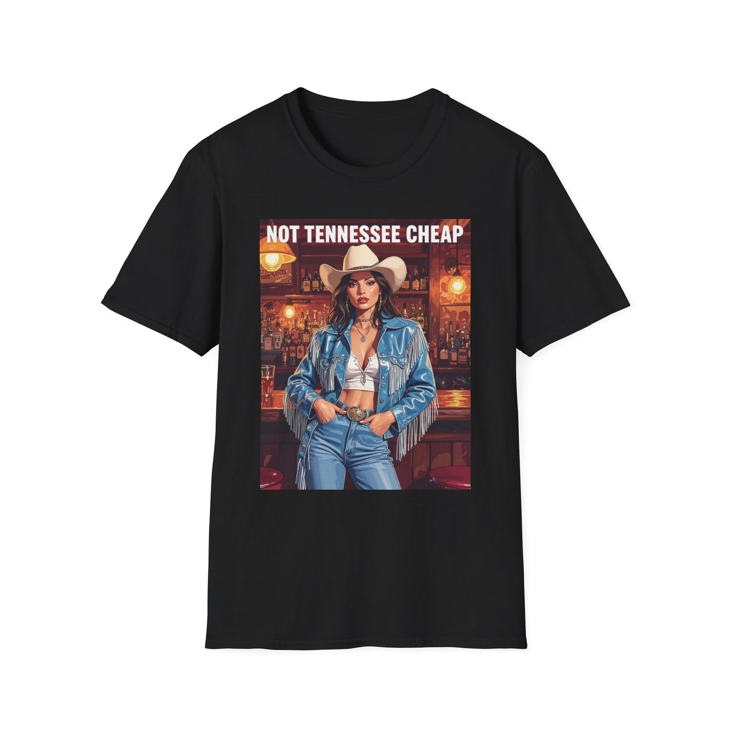 Not Tennessee Cheap Western Boho, Unisex T-Shirt,