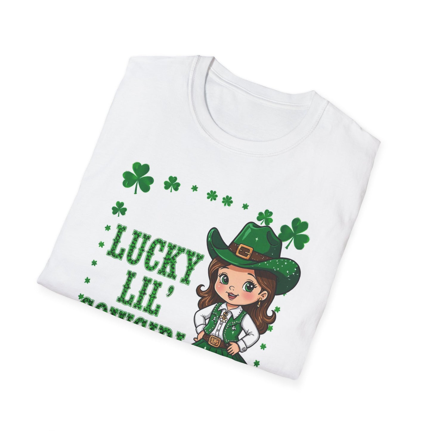 Lucky Lil Cowgirl Western Boho, Unisex T-Shirt,