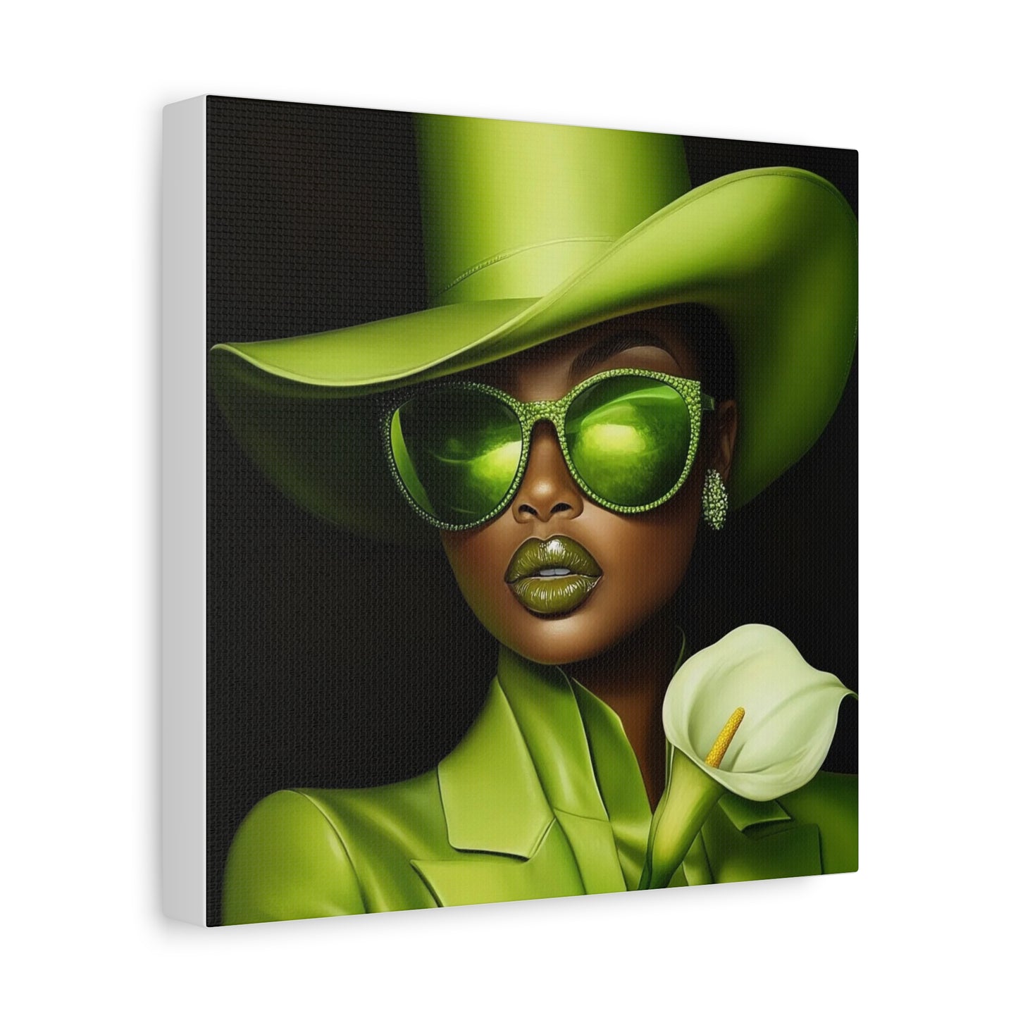 Beautiful Black Woman Canvas Art
