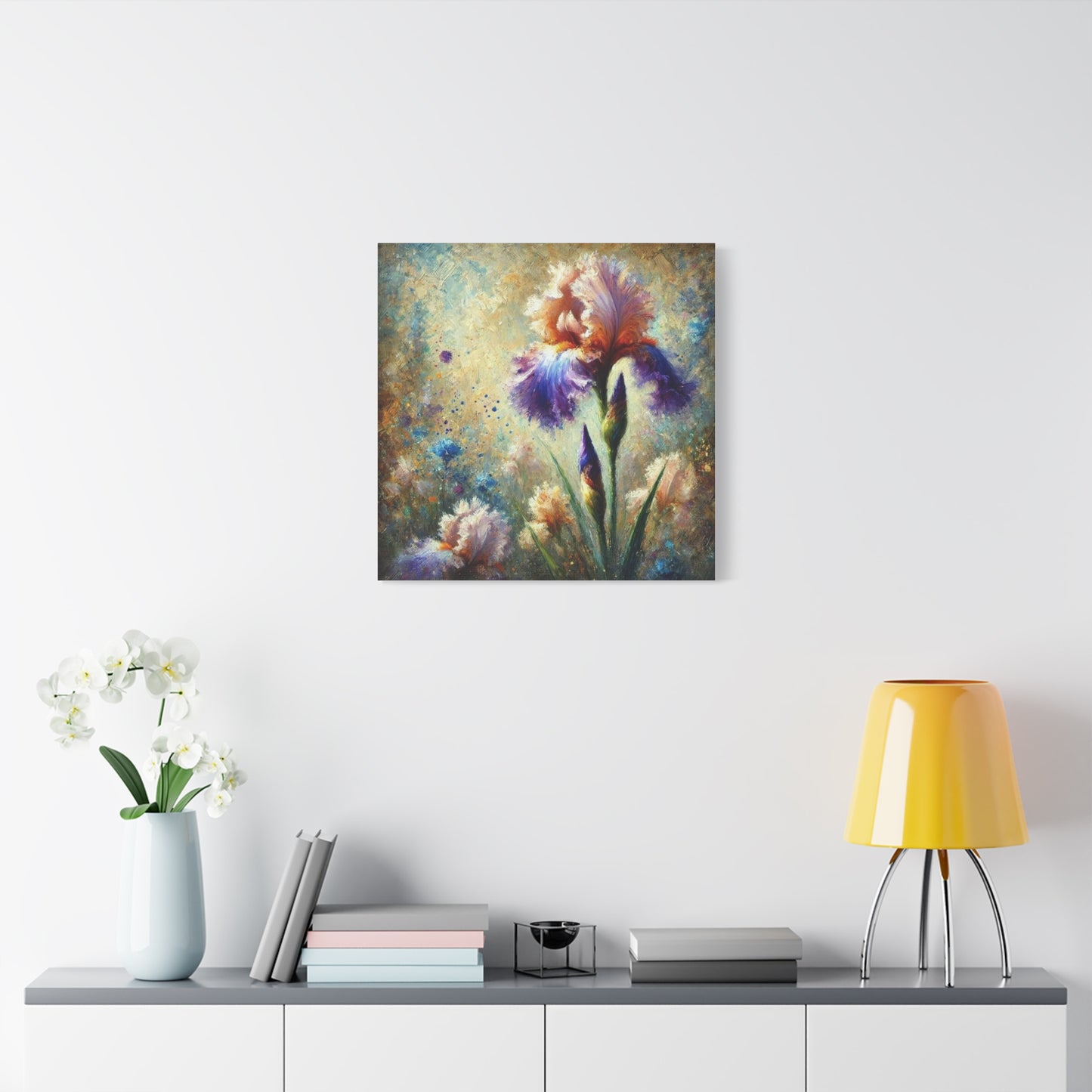 Canvas Print - Iris for Celebration Wall Art