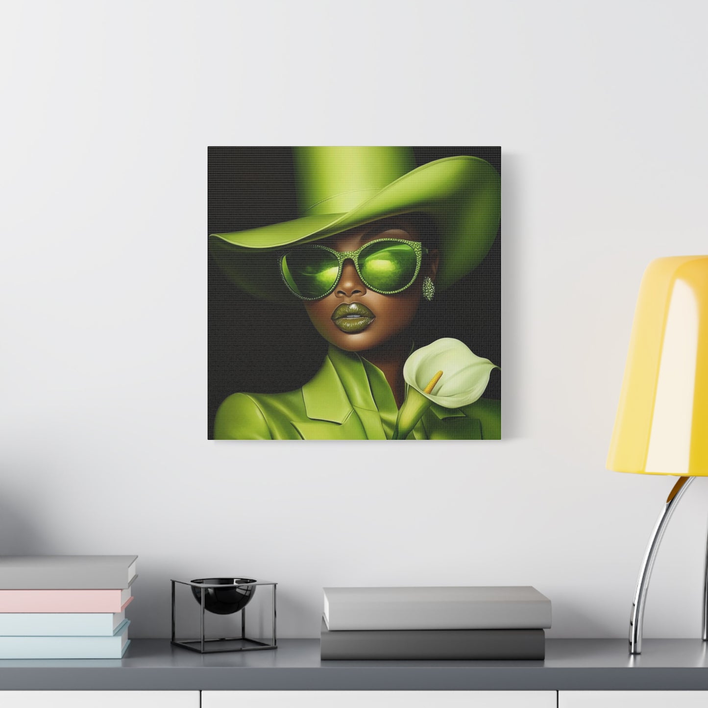Beautiful Black Woman Canvas Art
