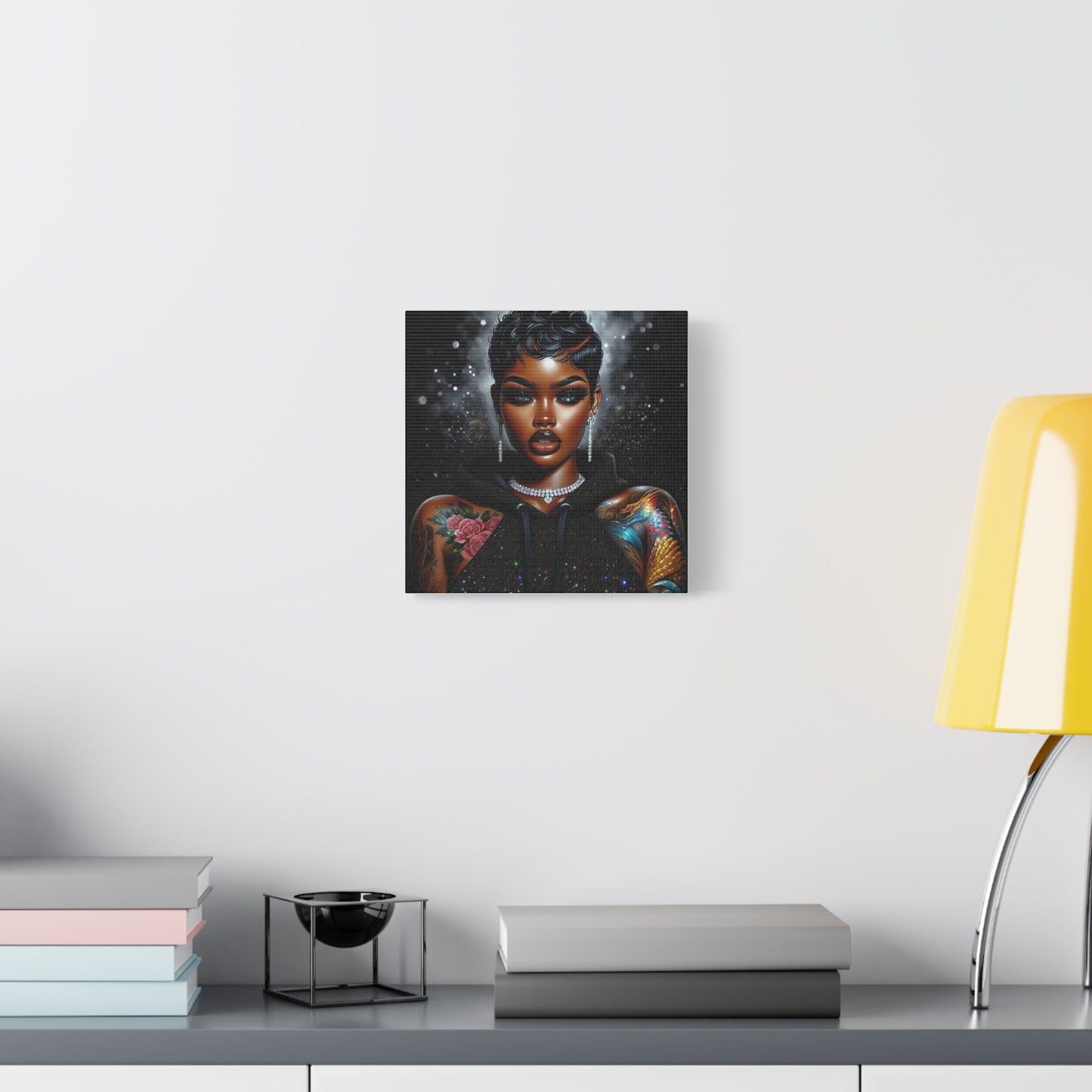Beautiful Black Woman Canvas Art