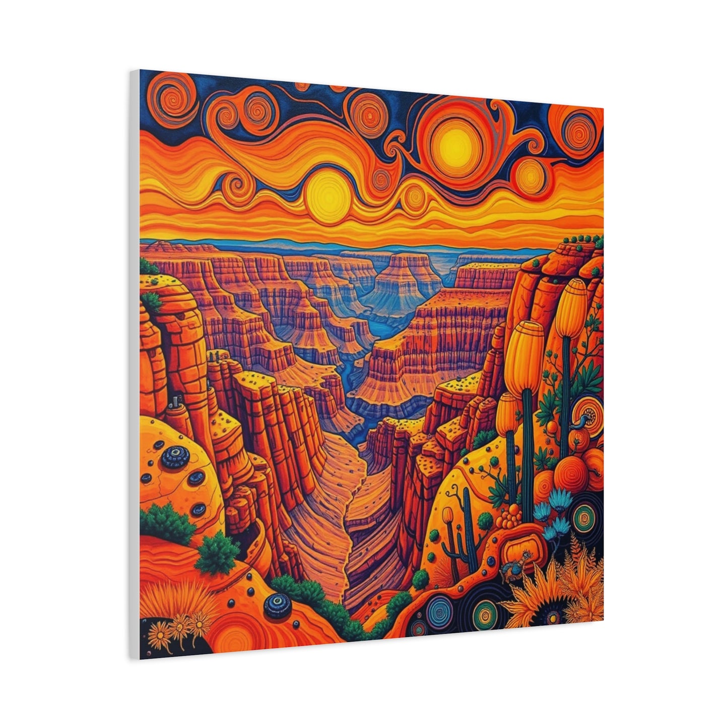 Canvas Print - Grand Canyon Abstract Art