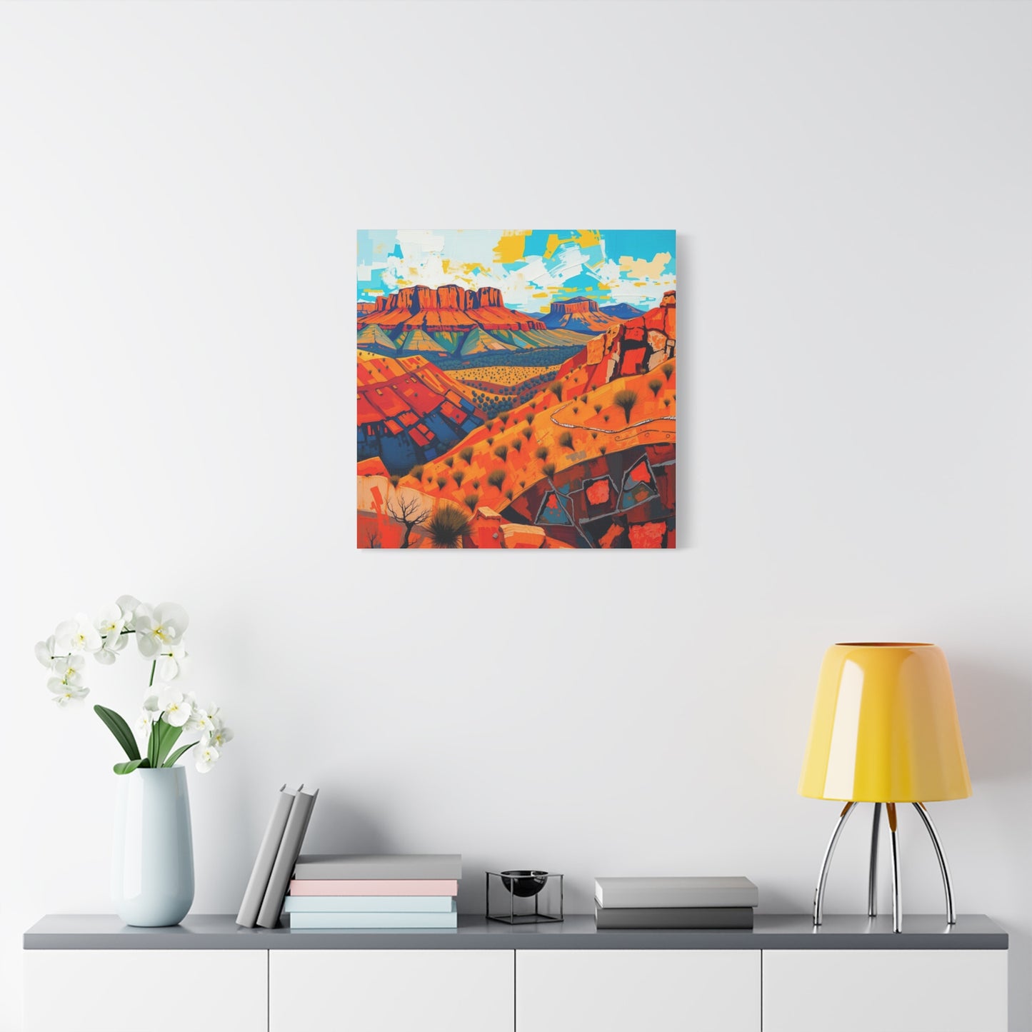 Canvas Wall Art - Abstract 2 Black Hills Scenic