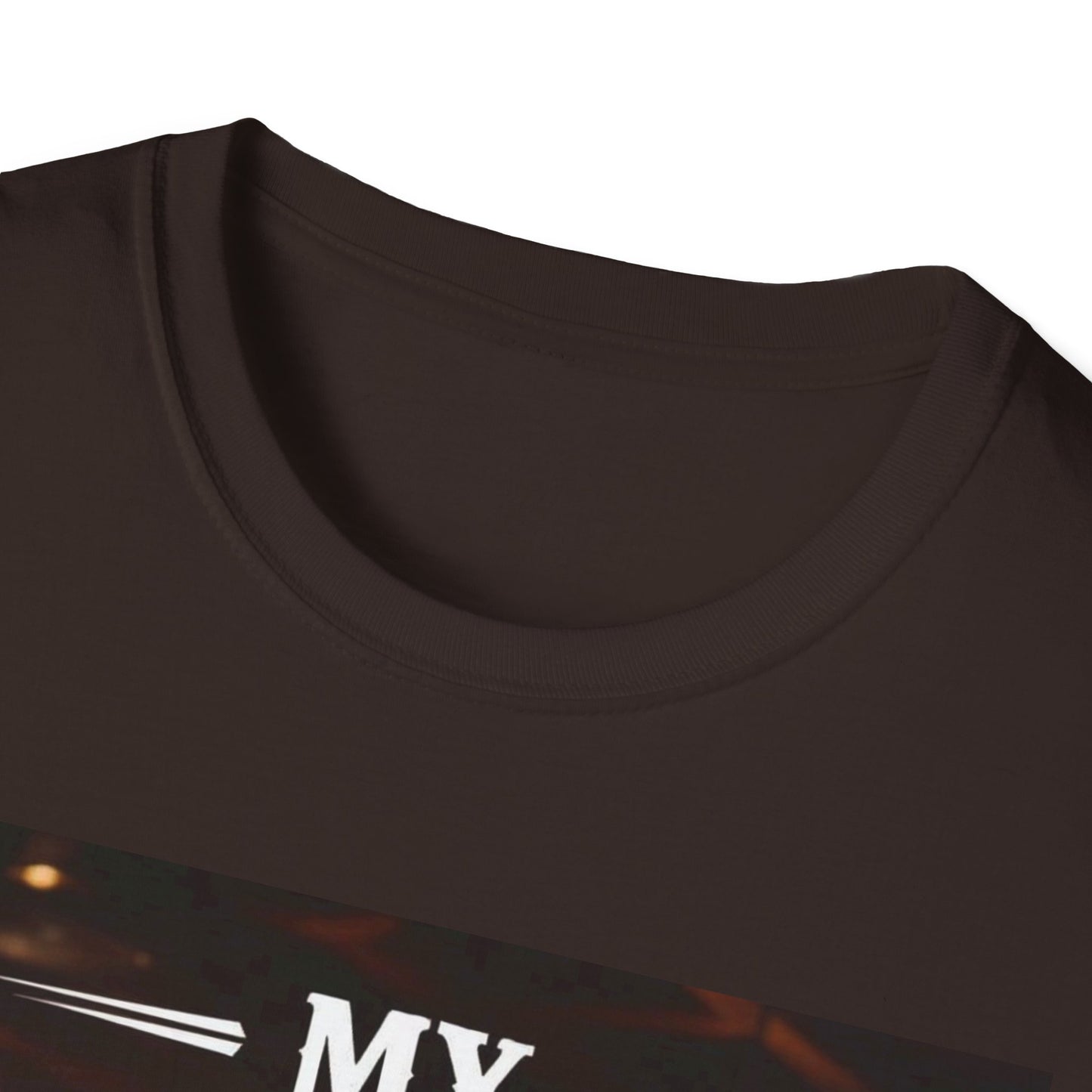 My Barstool Makes Me Feel Warm and Safe Western Boho, Unisex T-Shirt,