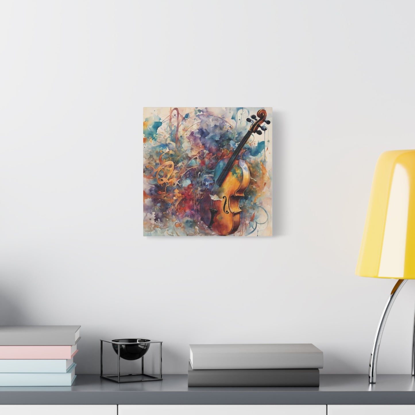 Violin Abstract Art
