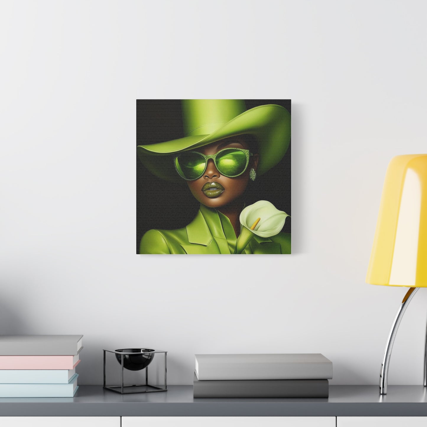 Beautiful Black Woman Canvas Art