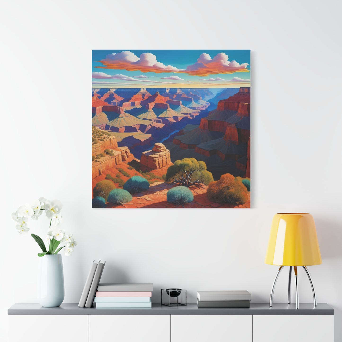 Canvas Print - Grand Canyon Abstract Art 3
